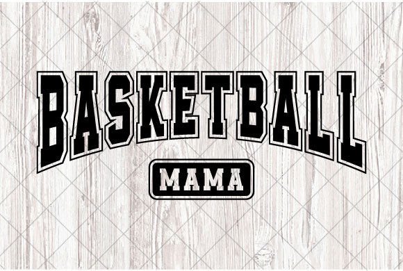 Basketball Mom SVG for T-Shirt Designs and Graphics