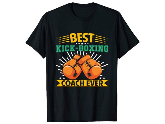 Best Kick Boxing Coach T-Shirt Design Graphics Review
