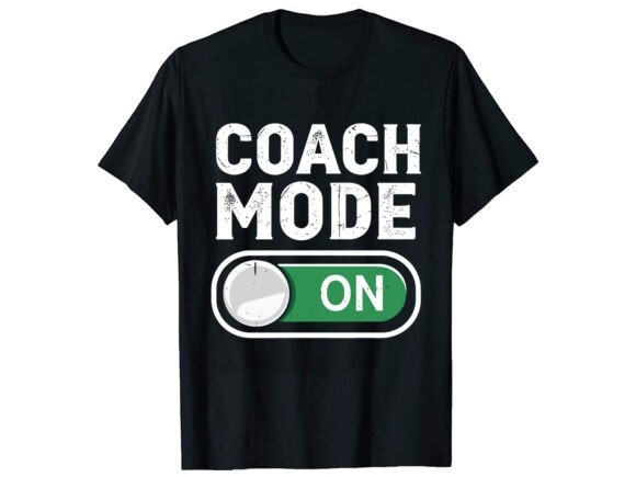 Coach Mode Graphics for T-Shirt Designs and Blogs