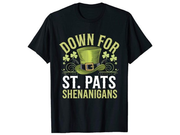Down for St.Pats T-Shirt Design Graphics Review