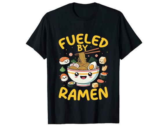 Fueled by Ramen T-Shirt Design Graphics for Crafters