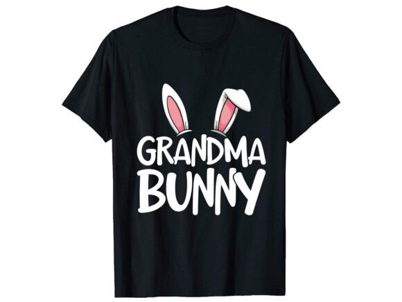 Grandma Bunny Easter T-Shirt Design: A Designer's Review of Graphics and T-Shirt Designs