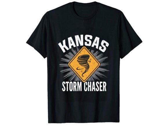 Kansas Storm Chaser T-Shirt Graphic for Blog and Web Use