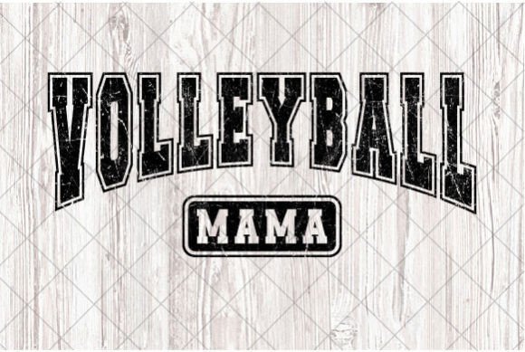 Volleyball Mom SVG for T-Shirt Designs and Graphics